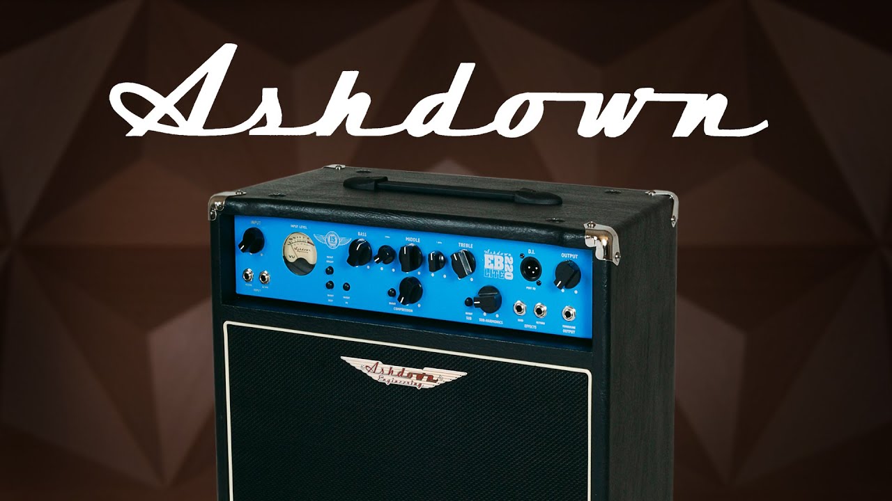 CONHEÇA A ASHDOWN ELECTRIC BLUE EB LITE 220 DA HABRO MUSIC - YouTube