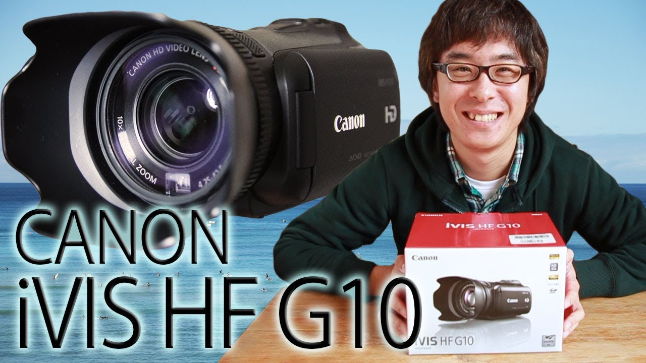 Canon iVIS HF G10がやってきた！その1 - YouTube