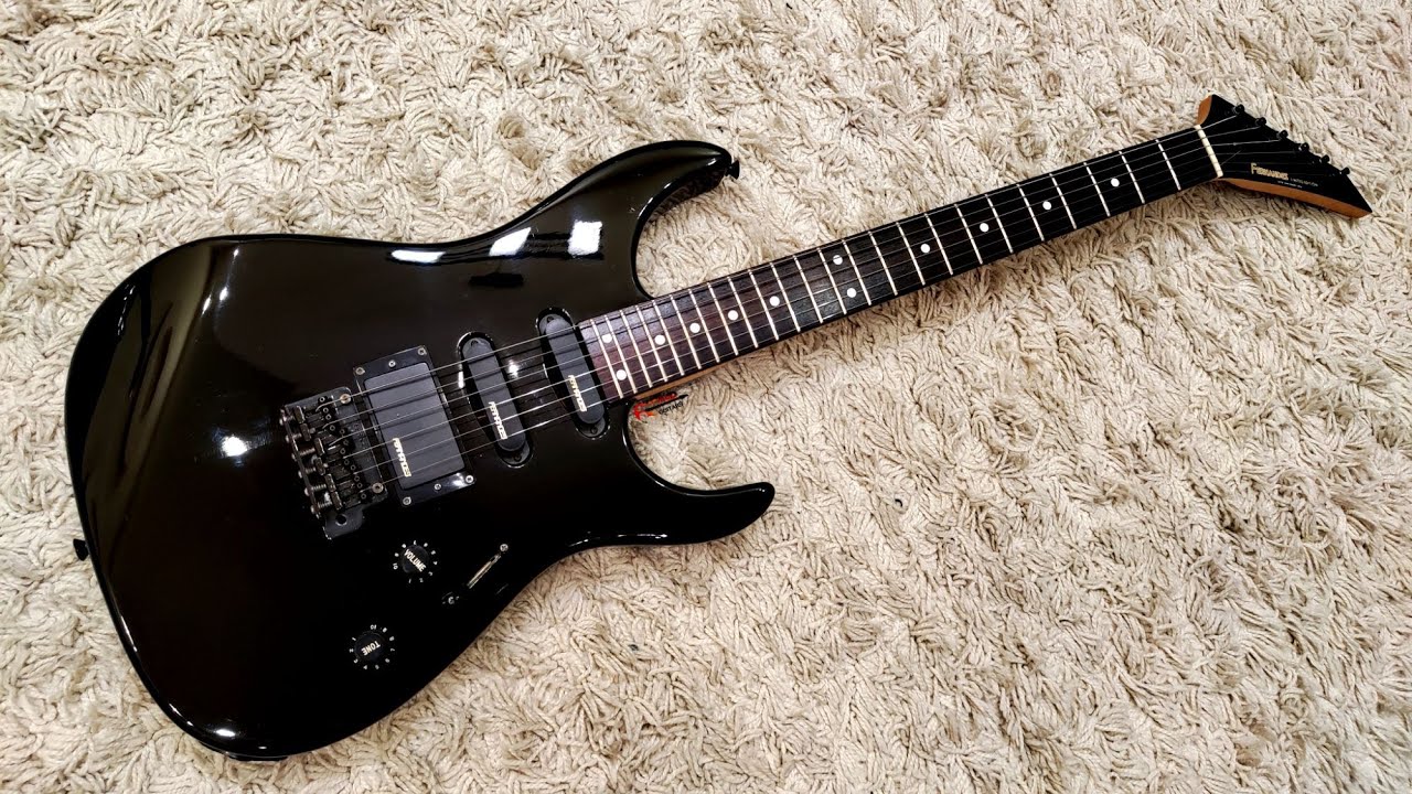 Fernandes STJ-45 Limited Edition Electric Guitar, Japan 1986