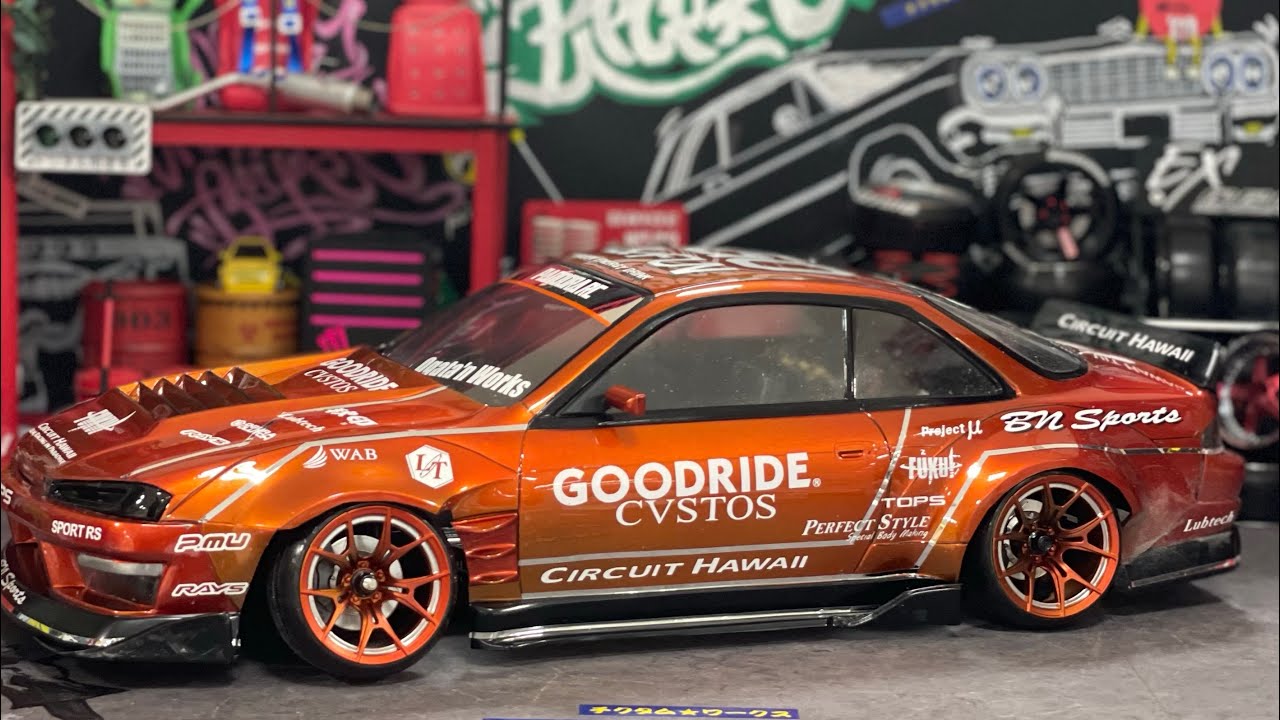 RC DRIFT Pandora RC/PAB-3209/NISSAN シルビア(S14後期)BLS (BN