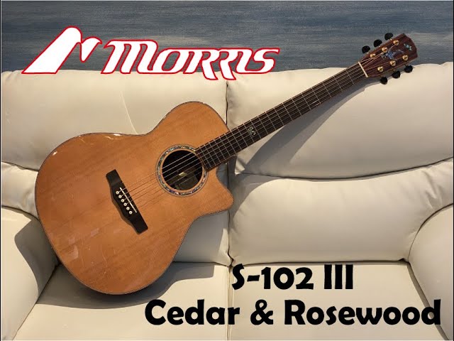 噂のSシリーズ】Morris S-102 III / Cedar & Rosewoodの試奏動画です