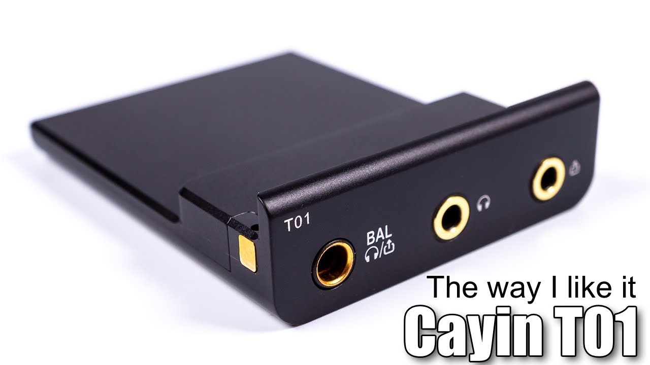 Cayin T01 audio module for Cayin N6ii - YouTube