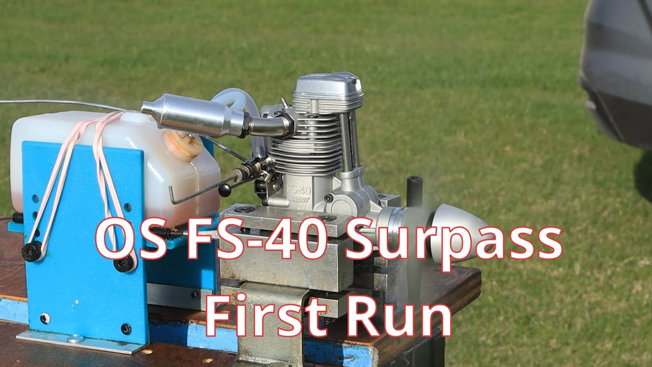 OS FS-40 Surpass First Run - YouTube