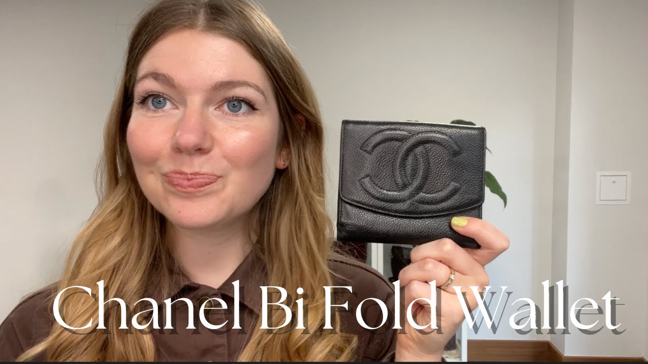 Vintage Chanel Bi Fold Wallet Review - YouTube
