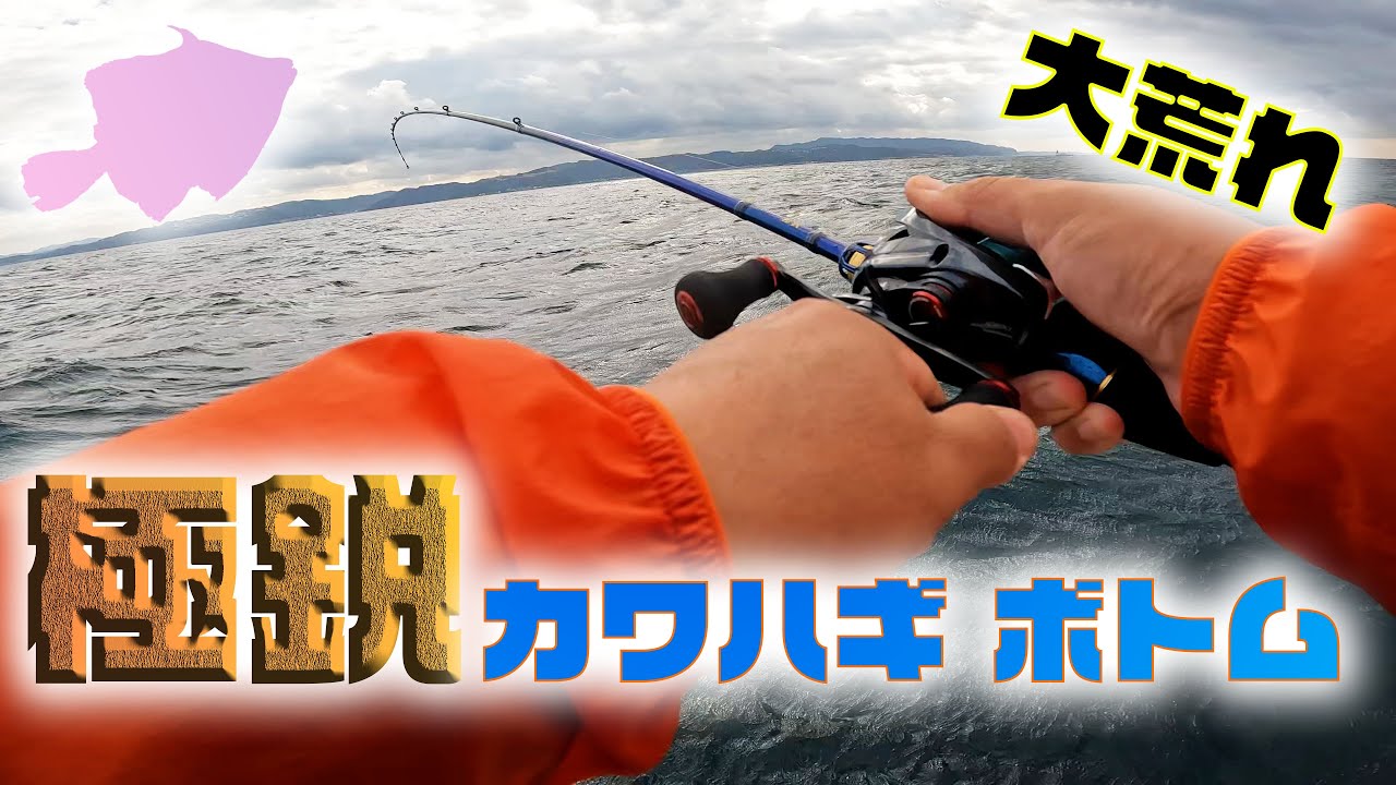 カワハギ釣りのメインロッド変更しました 極鋭 カワハギ AIR SF