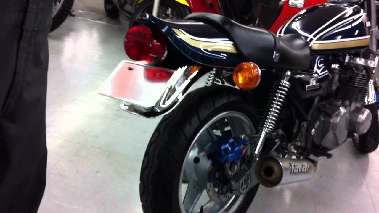 DOREMI COLLECTION ゼファー750 Z2タイプリヤフェンダー - YouTube