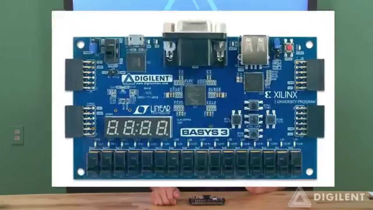 Basys 3 AMD Artix™ 7 FPGA Trainer Board: Recommended for