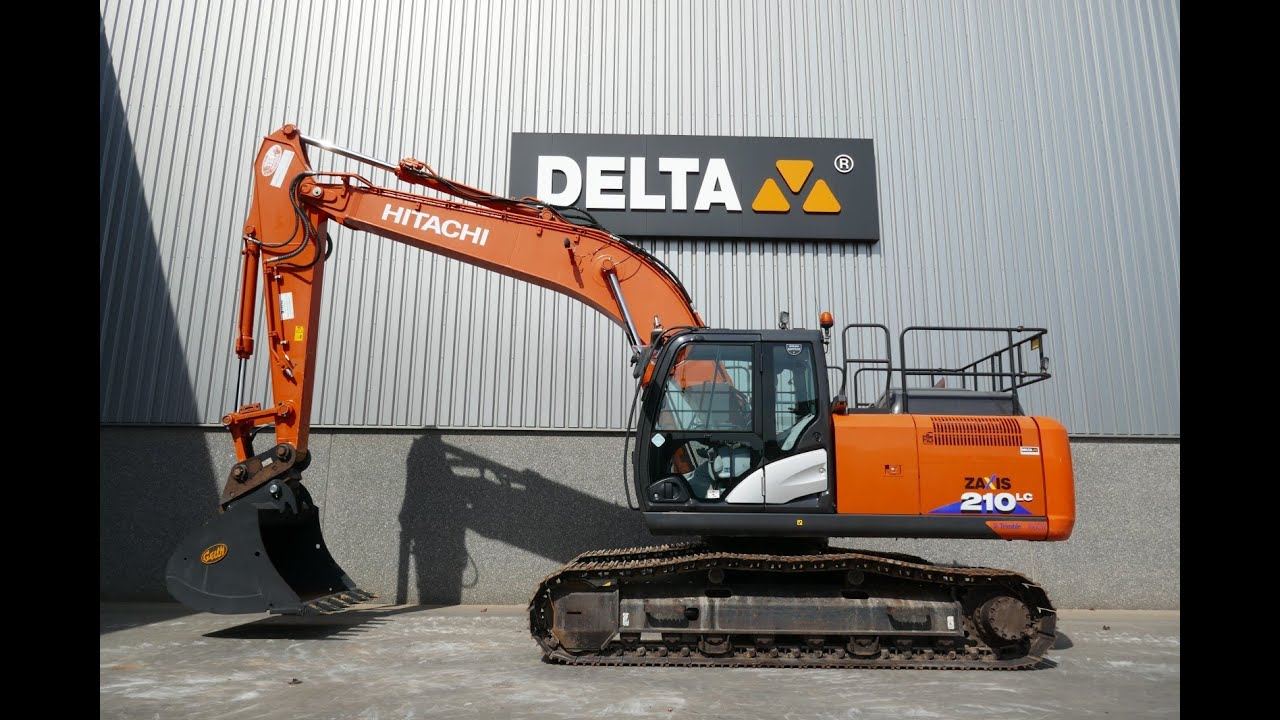 Demonstration video Hitachi ZX210LC-6 Excavator - YouTube