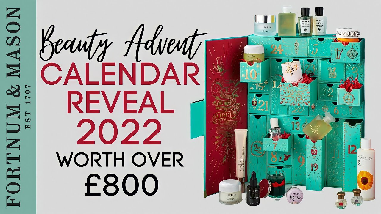 BEAUTY ADVENT CALENDAR Fortnum and Mason | Luxury Christmas Advent