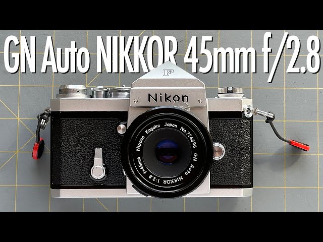 GN Auto NIKKOR 45mm Ff/2.8 Lens - YouTube