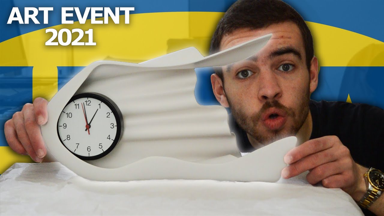 IKEA x Daniel Arsham Clock Unboxing - YouTube