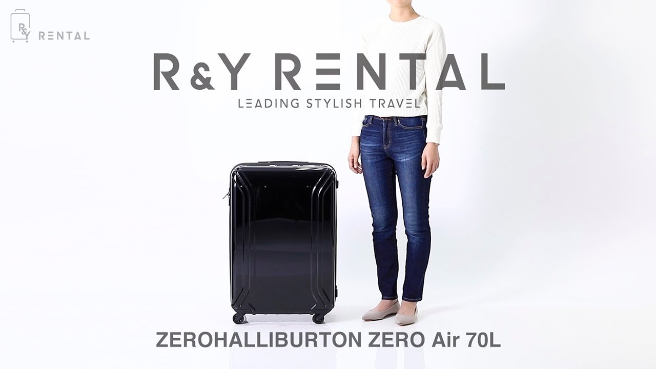 5-10泊] ゼロハリバートン ゼロエアー 70L ブラック 4輪 ZERO