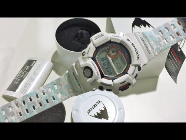 G-Shock GW-9400BTJ-8JF Rangeman BURTON 2015 collaboration