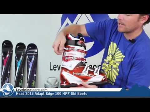 Head 2013 Adapt Edge 100 HPF Ski Boots - YouTube