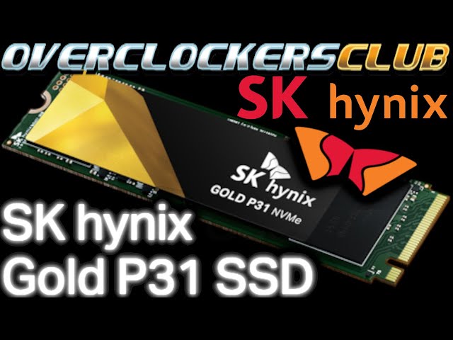 Overclockersclub checks out the new SK hynix Gold P31 1TB M.2 SSD