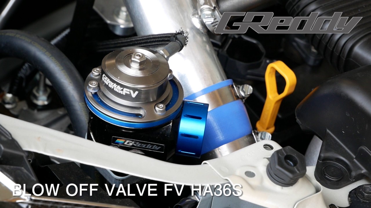 HA36S BLOW OFF VALVE FV 大気開放 - YouTube