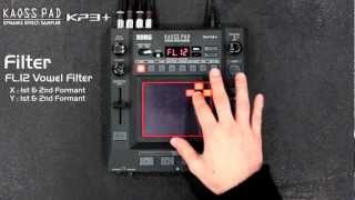 Features | KAOSS PAD KP3+ - DYNAMIC EFFECT/SAMPLER | KORG (Japan)