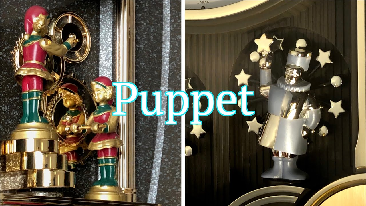 夢のある時の調べを奏でる SEIKO Puppet からくり時計 - YouTube
