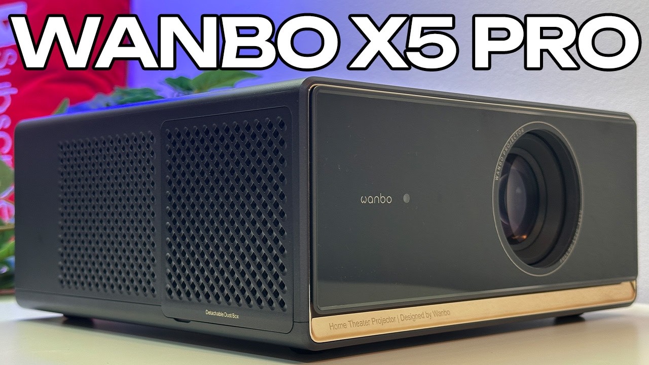 WANBO X5 PRO REVIEW: 1100 ANSI Lumens, Google TV, Widevine L1