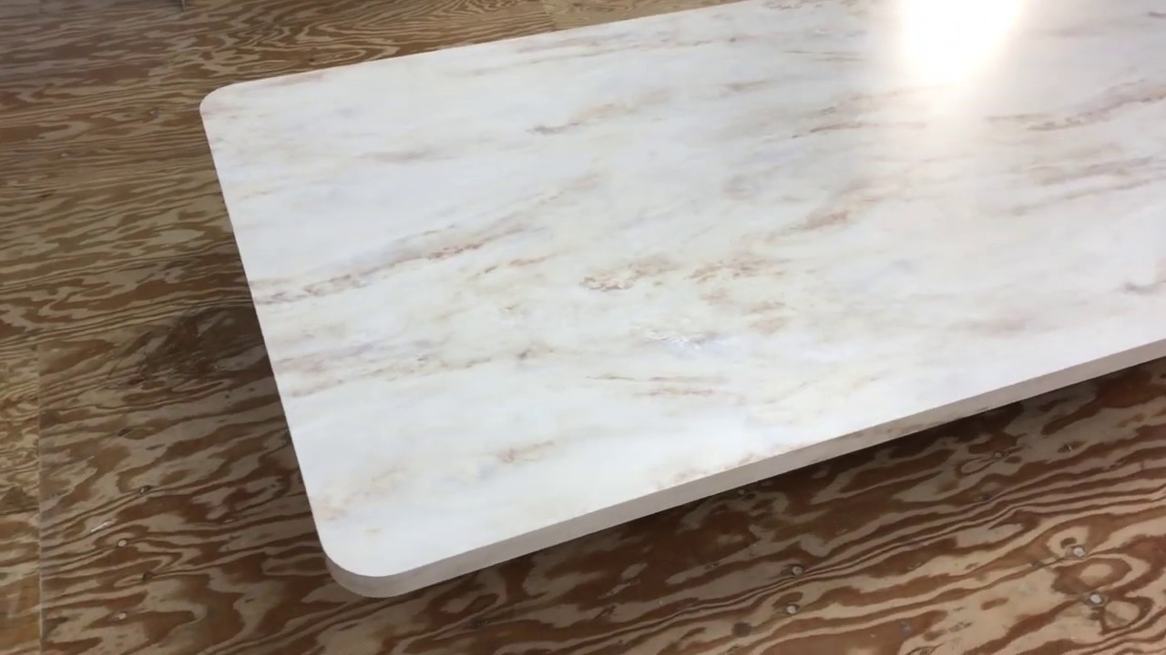 テーブル 天板 オーダー 大型ダイニングテーブル - YouTube