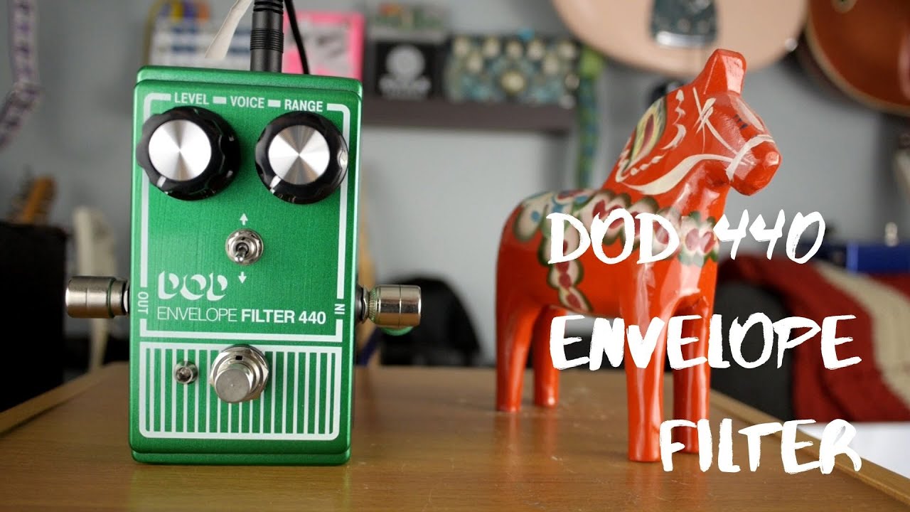 DOD 440 Envelope Filter Reissue Demo (no talking) - YouTube