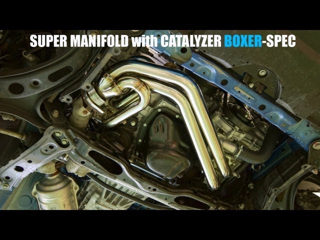 SUBARU BRZ ZC6 FA20 HKS SUPER MANIFOLD BOXER-SPEC - YouTube