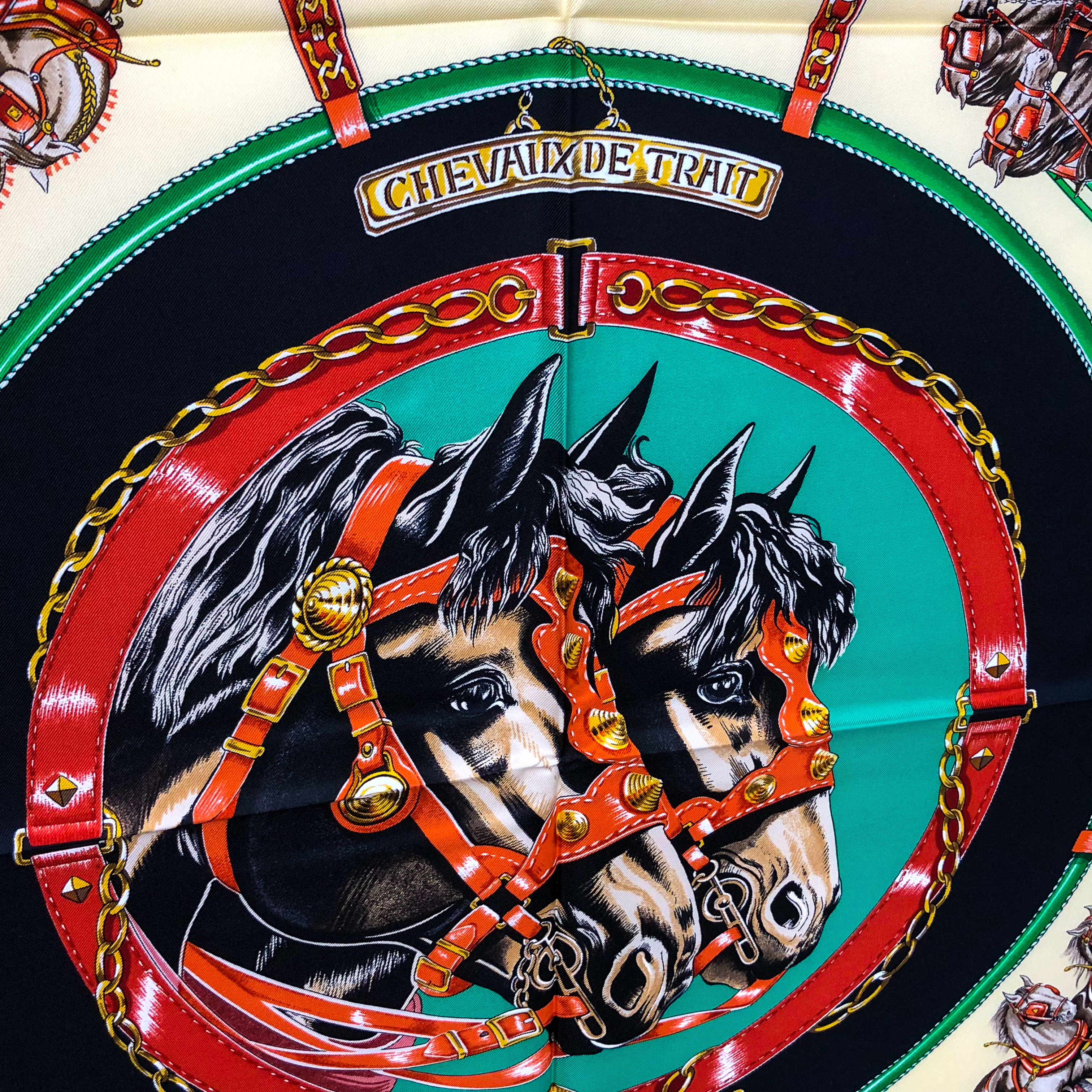 Chevaux de Trait – The World of Hermes© Scarves