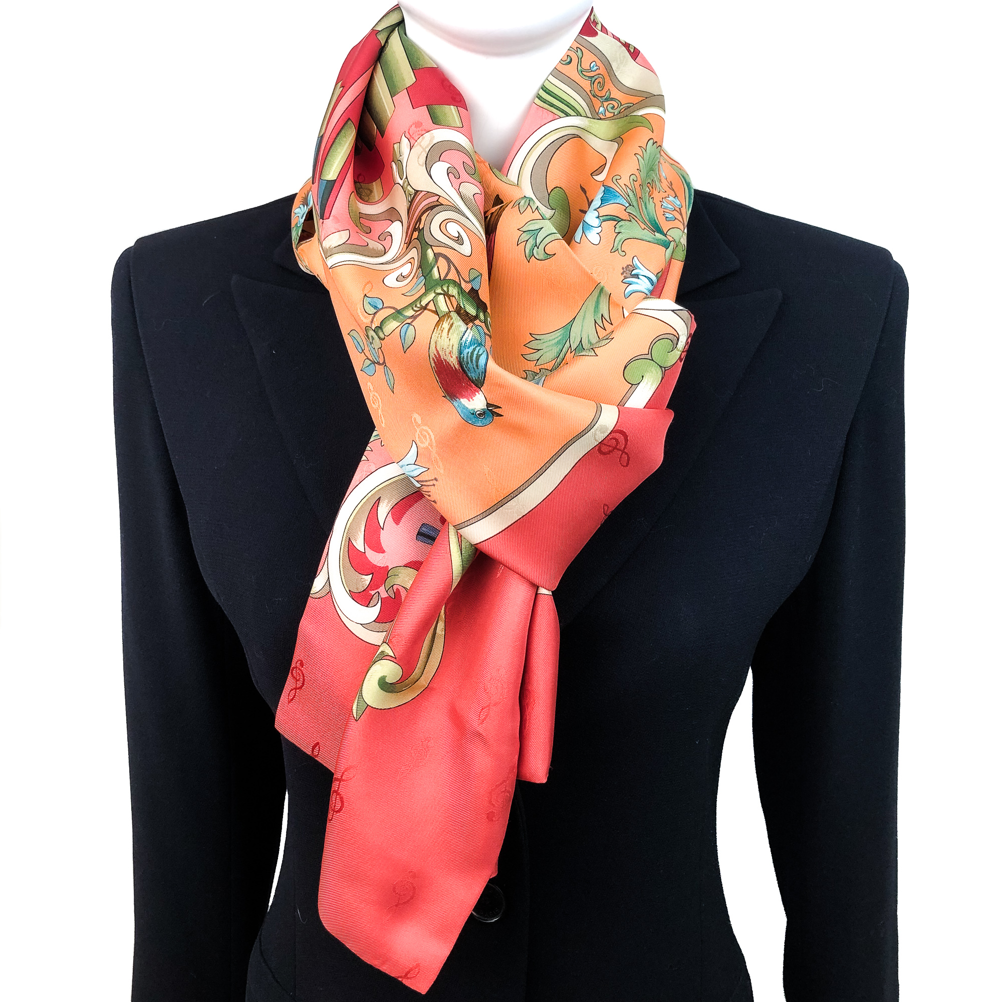 Orgauphone et Autres Mecaniques, Hermès Carré – Why is this scarf