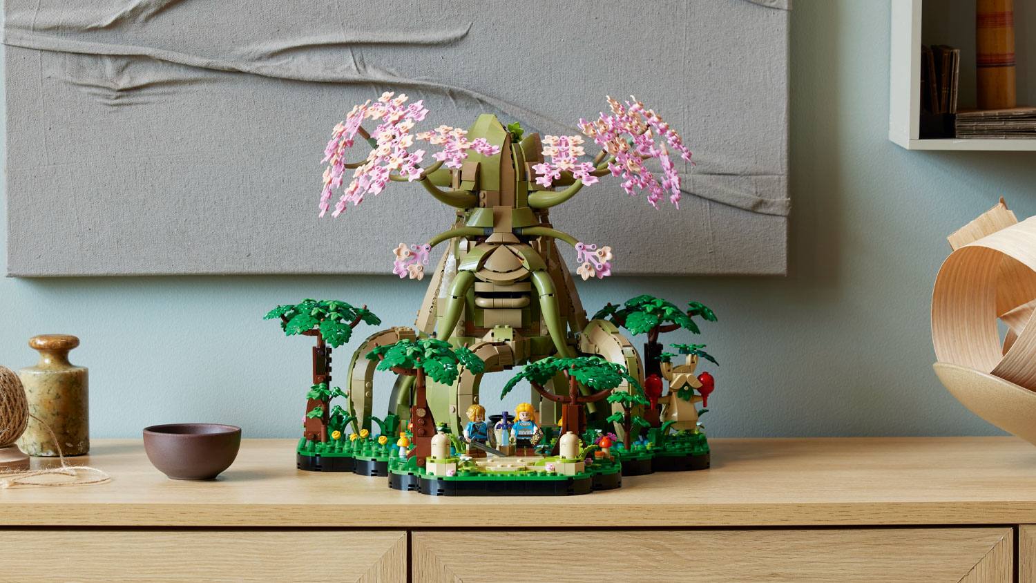 The LEGO Group announces 77902 The Legend of Zelda Great Deku Tree