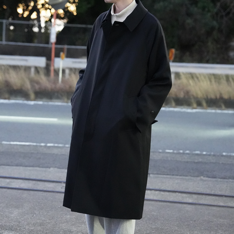 COMOLI(コモリ) ◇ウールギャバ バルカラーコート - BLOG