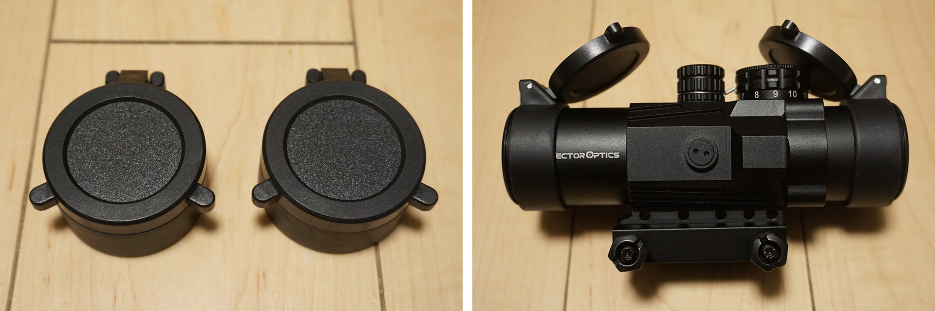 2万台で買える3倍固定のプリズムサイト、Vector Optics Calypos