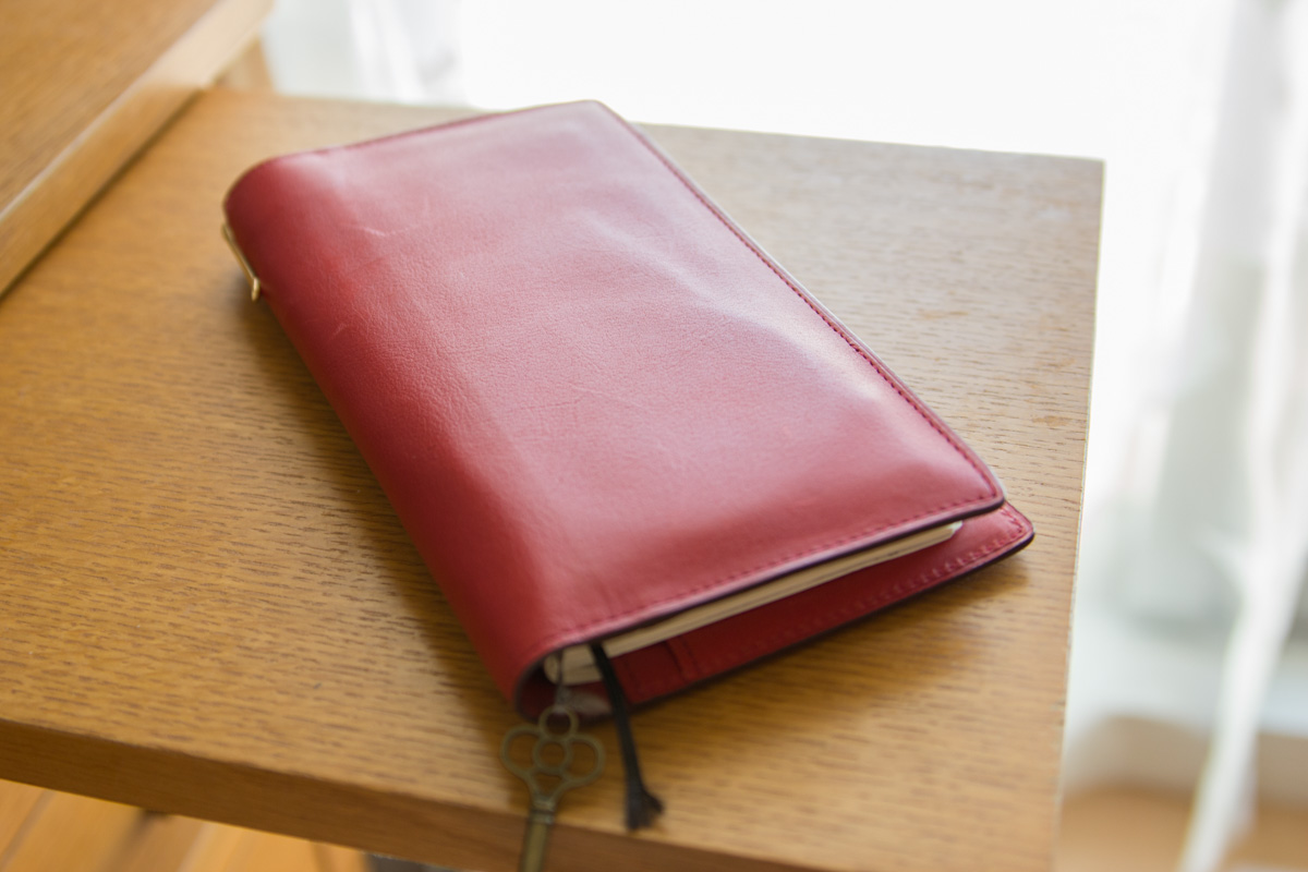 ほぼ日手帳WEEKS用パスポートカバー（RED）愛用中！ │ いろどりぐらし