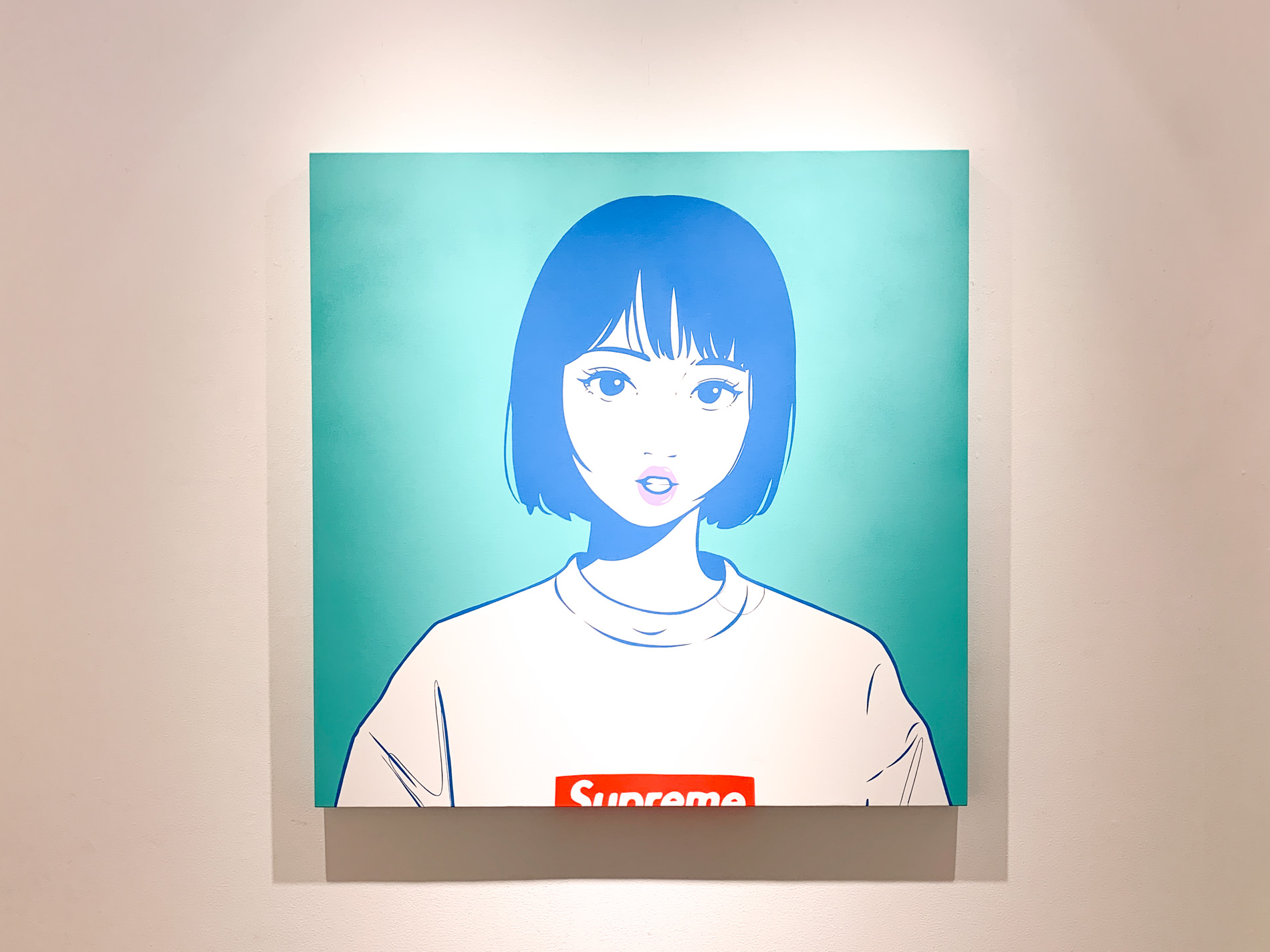 個展】ヒロインを描く〜グラフィティ系アーティストの注目株！Backside