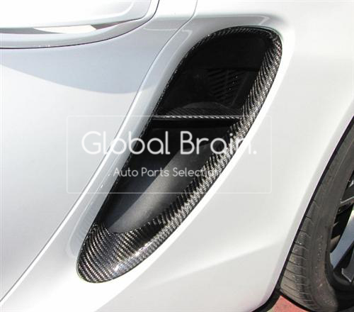 ポルシェ 981 ケイマン ボクスター リアルカーボン サイド ベント