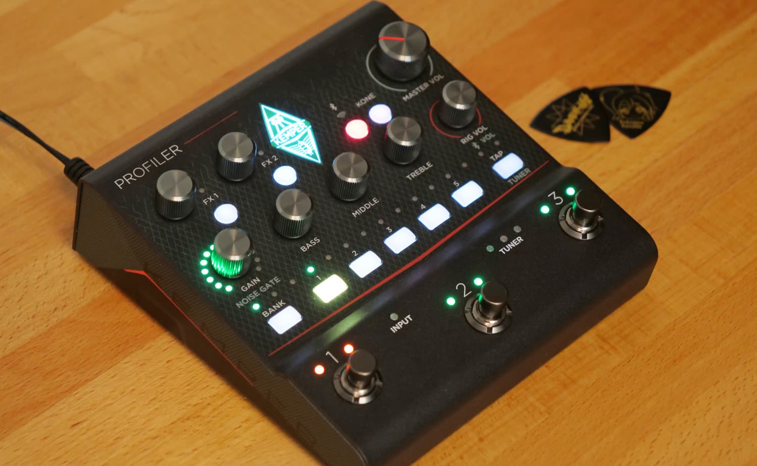 Kemper Profiler Player レビュー。Profiler Headとの違いを比べてみた