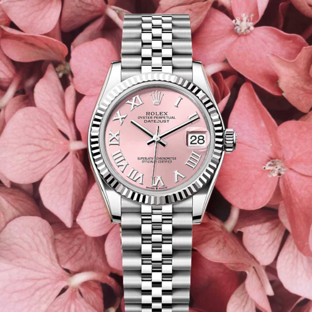 Rolex Datejust 278274-0020 | Pink Dial Jubilee