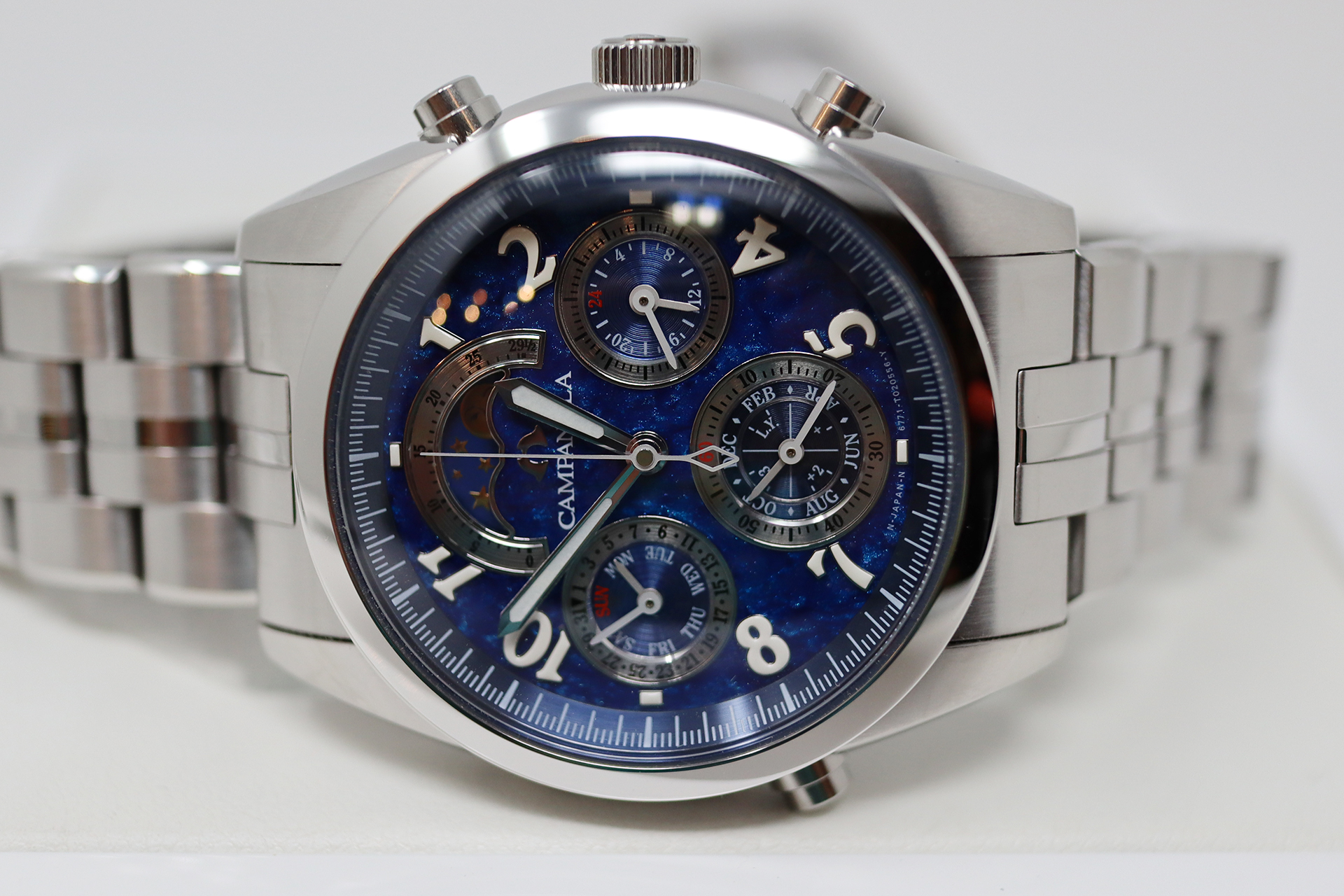 CAMPANOLA グランドコンプリケーション 紺瑠璃 CTR57-1101 – 時計