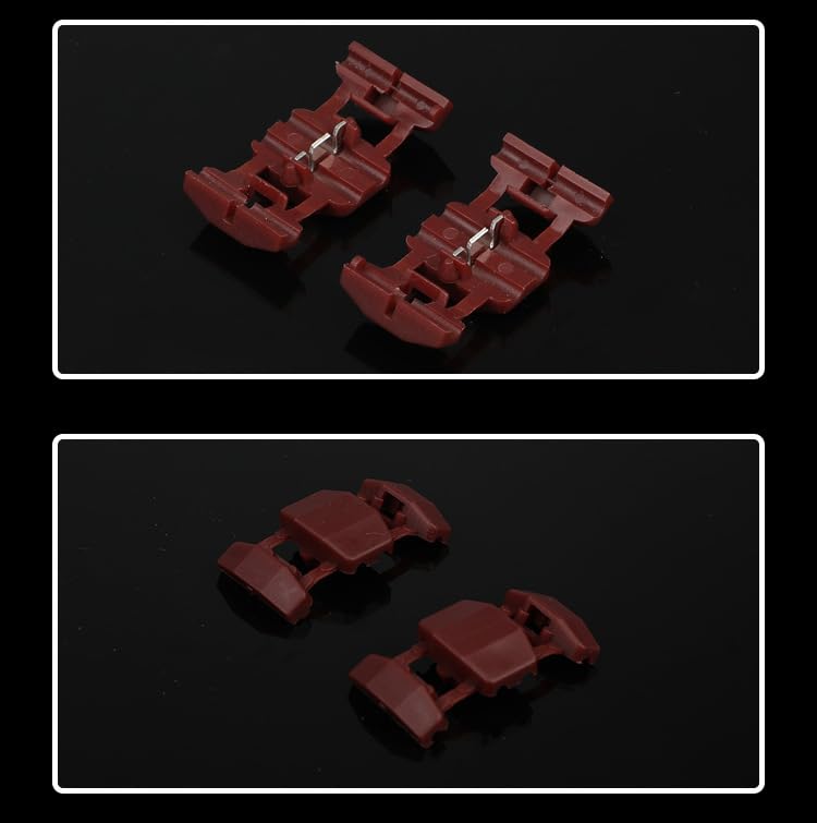 エレクトロタップ 赤 AV(S)0.5~0.75sq 100個入 KW-6-100P - アイウィス