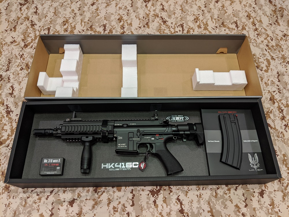 レビュー】東京マルイ 次世代電動ガン HK416Cカスタム | おのまとぺの