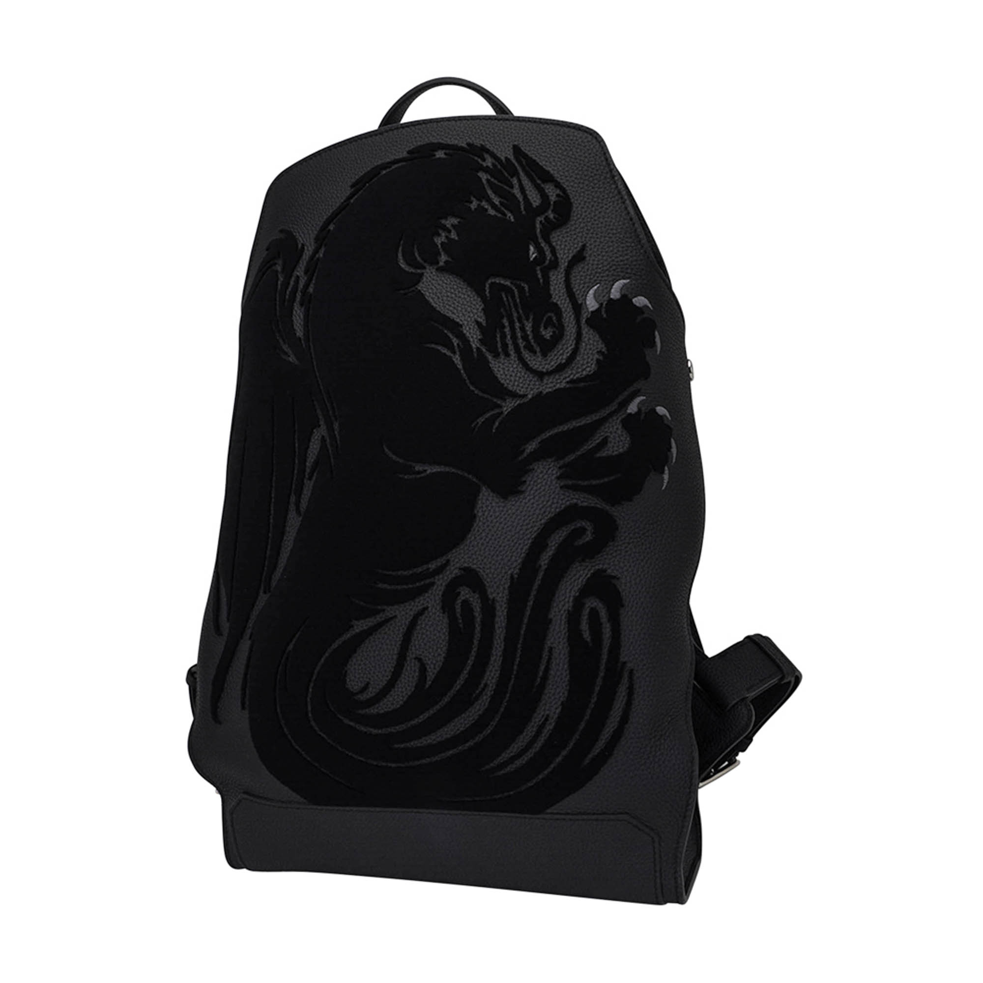 Hermes Chimeres Dragon Cityback Men's Backpack Embroidered Togo