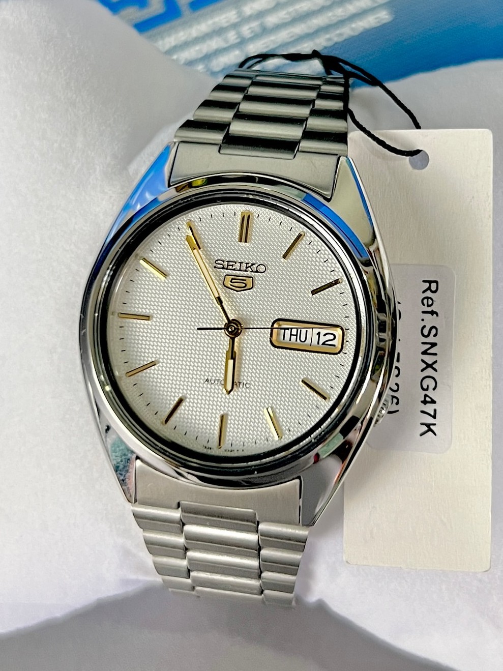 Automatic Seiko 5 Watch SNXG47K1 21 Jewels Water Resist - my Hyrax