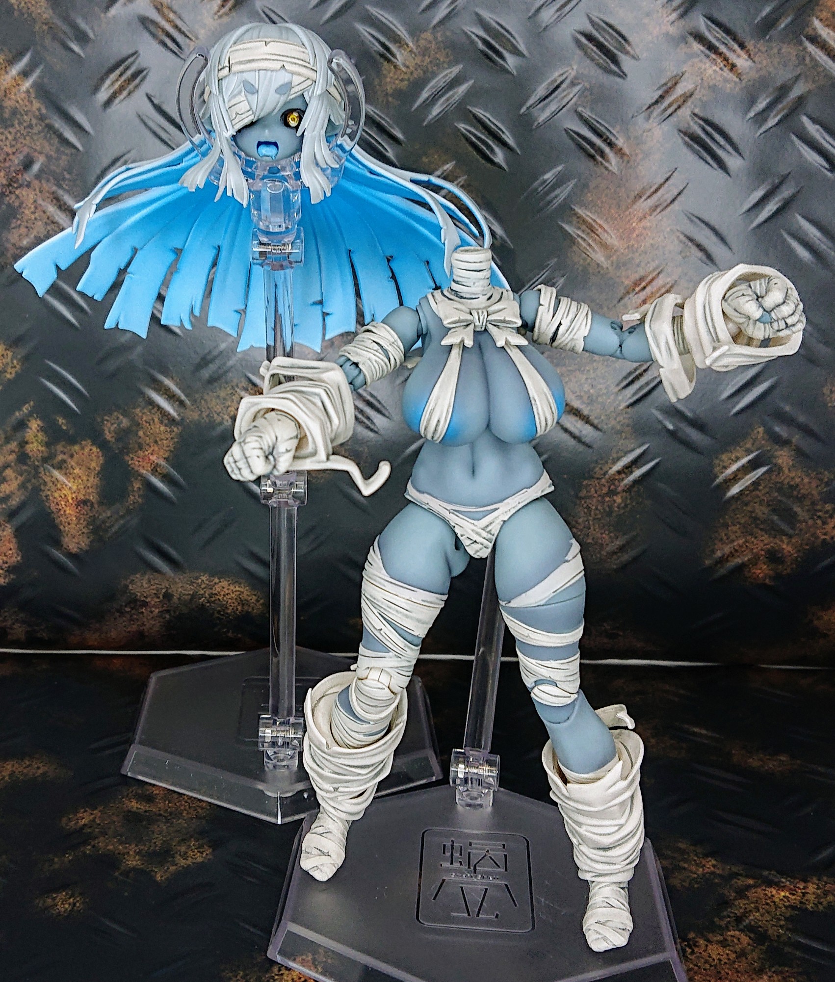 ムッチリな青肌がキュートなゾンビ娘！！蝸之殻 RPG-03 ゾンビ グリサ