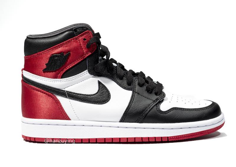 国内9月21日発売予定 NIKE AIR JORDAN 1 SATIN WMNS “BLACK TOE