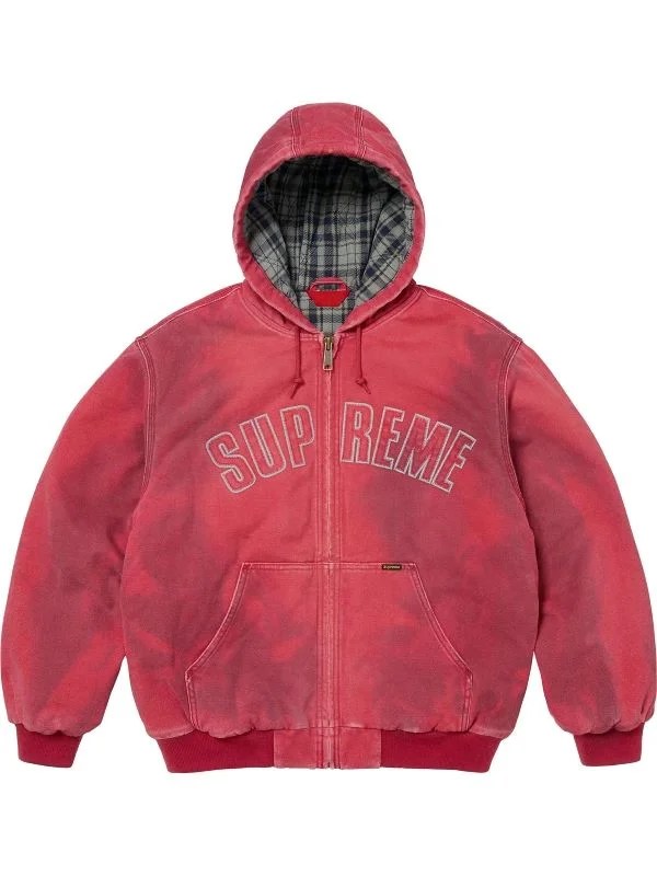 Supreme Reflective Arc Hooded Work Jacket