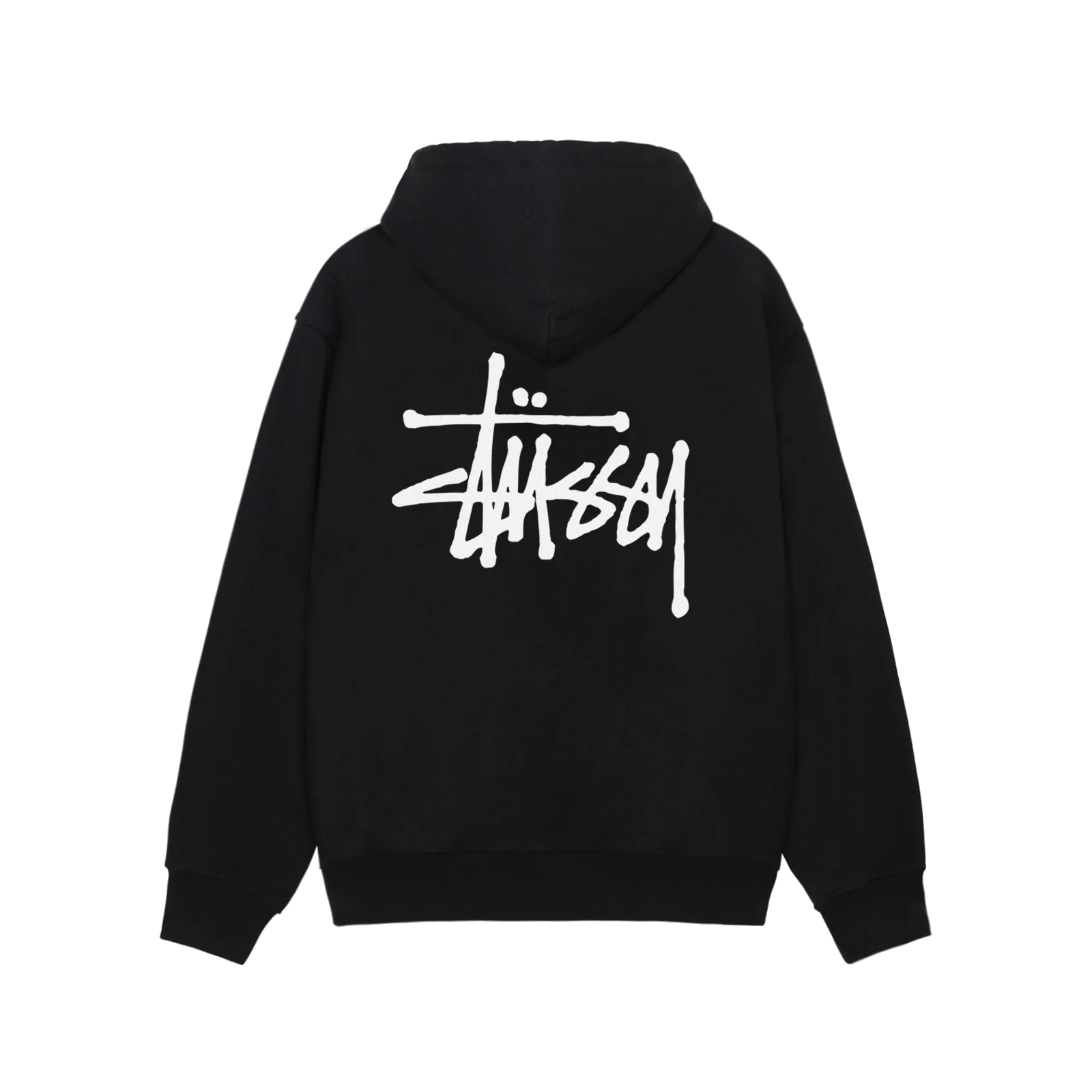 Stussy Basic Curry Full Zip Black Hoodie