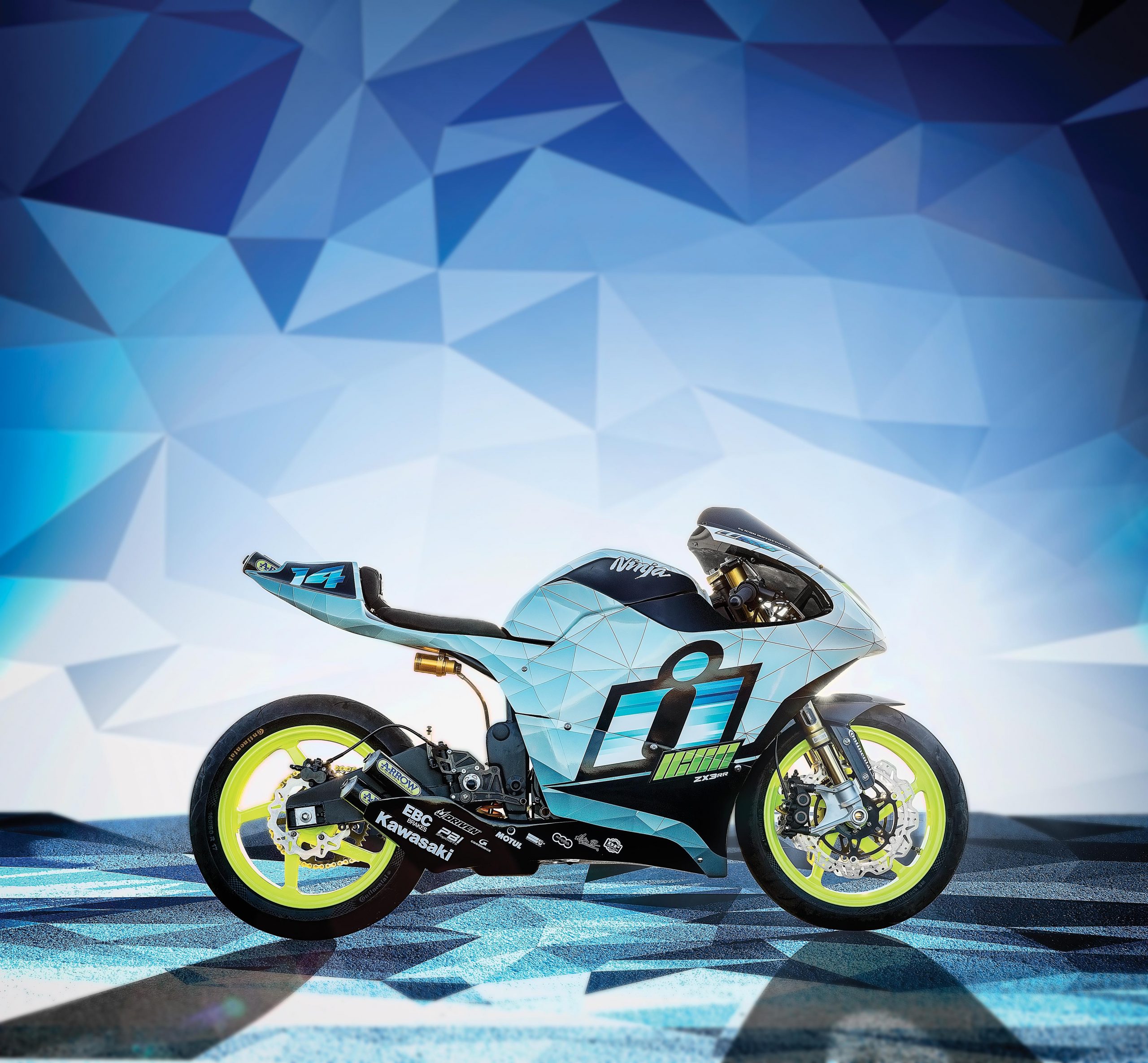 Kawasaki ZX3-RR Concept by ICON - Asphalt & Rubber