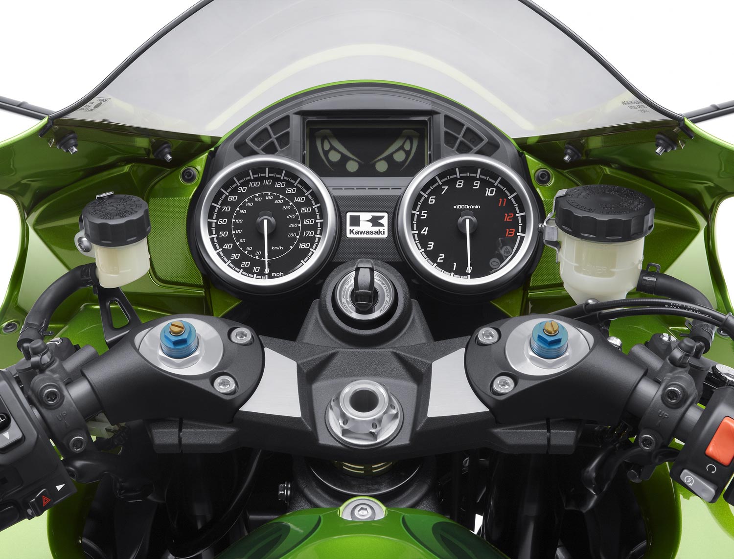 The 2012 Kawasaki ZX-14R / ZZR1400 Makes Under 200hp - Asphalt