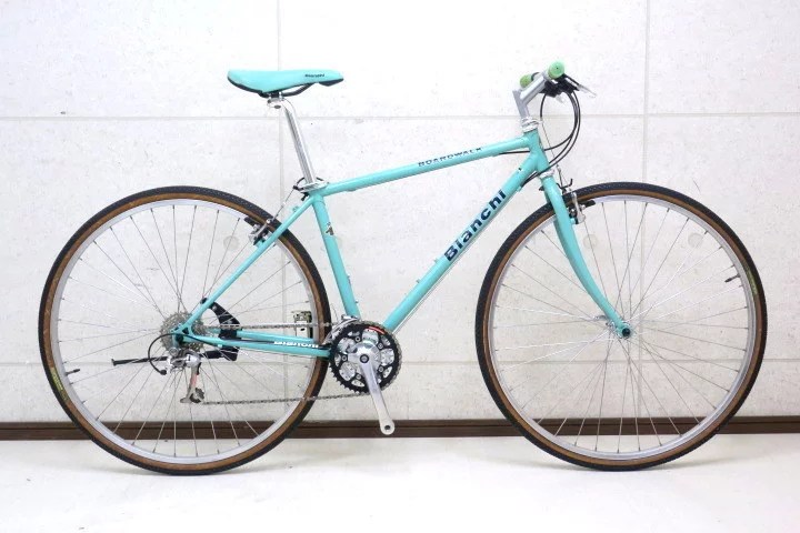 東京都 Bianchi BOARDWALK STX 3×7速/ビアンキ クロモリ クロスバイク