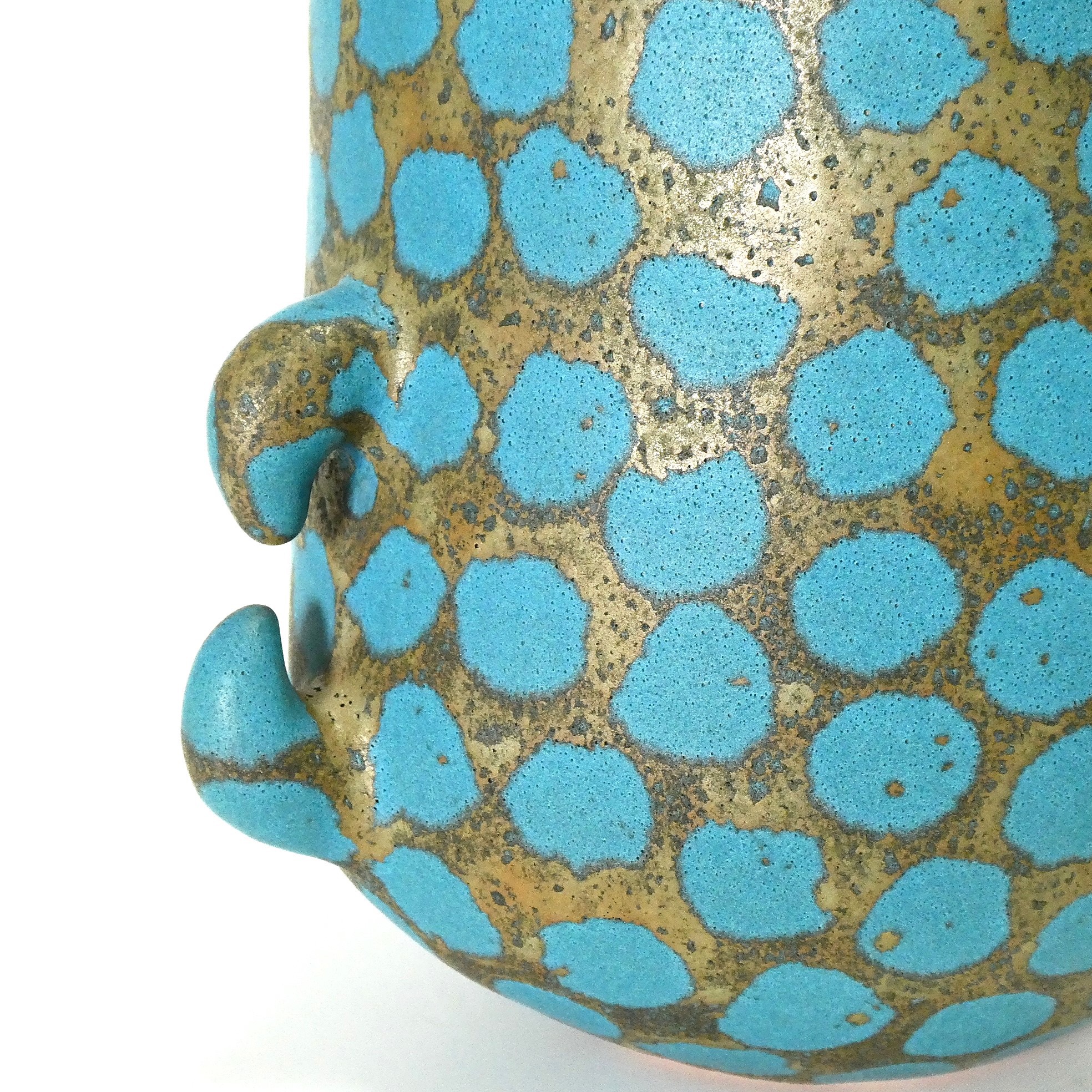 森野泰明 雲藍花器/MORINO TAIMEI Vase | ギャラリー奏美庵 :: Gallery
