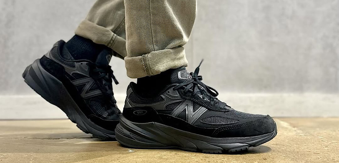 New Balance 990v6 トリプルブラック徹底レビュー｜デザイン・特徴